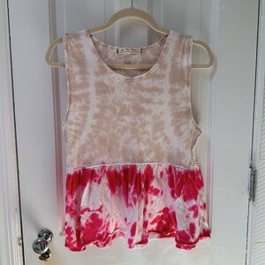 🌺 We The Free (by Free People) Hibiscus Tie Dye Top 🌺
